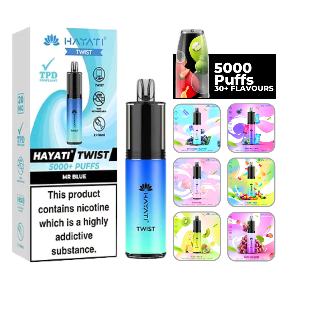 Hayati Twist 5000 Mr Blue.