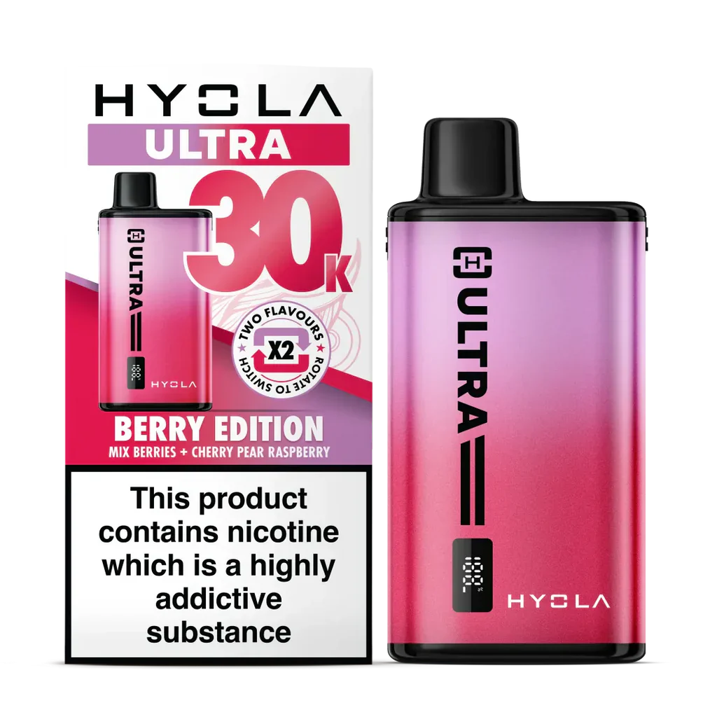 Hyola Ultra 30K Vape Kit – 30,000 Puffs | Multiple Editions - Berry Edition - Vape Kit