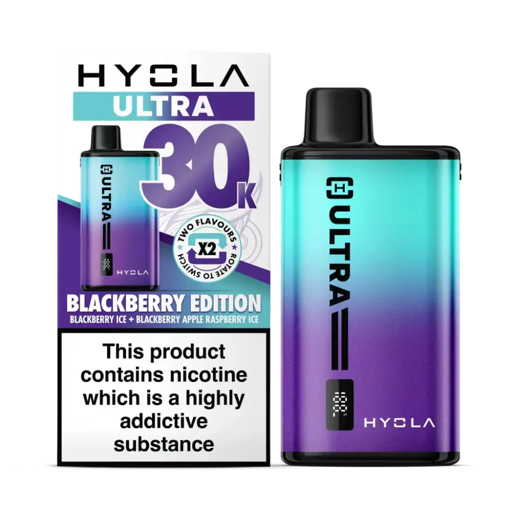 Hyola Ultra 30K Vape Kit Blackberry Edition 30000 Puff Vape.