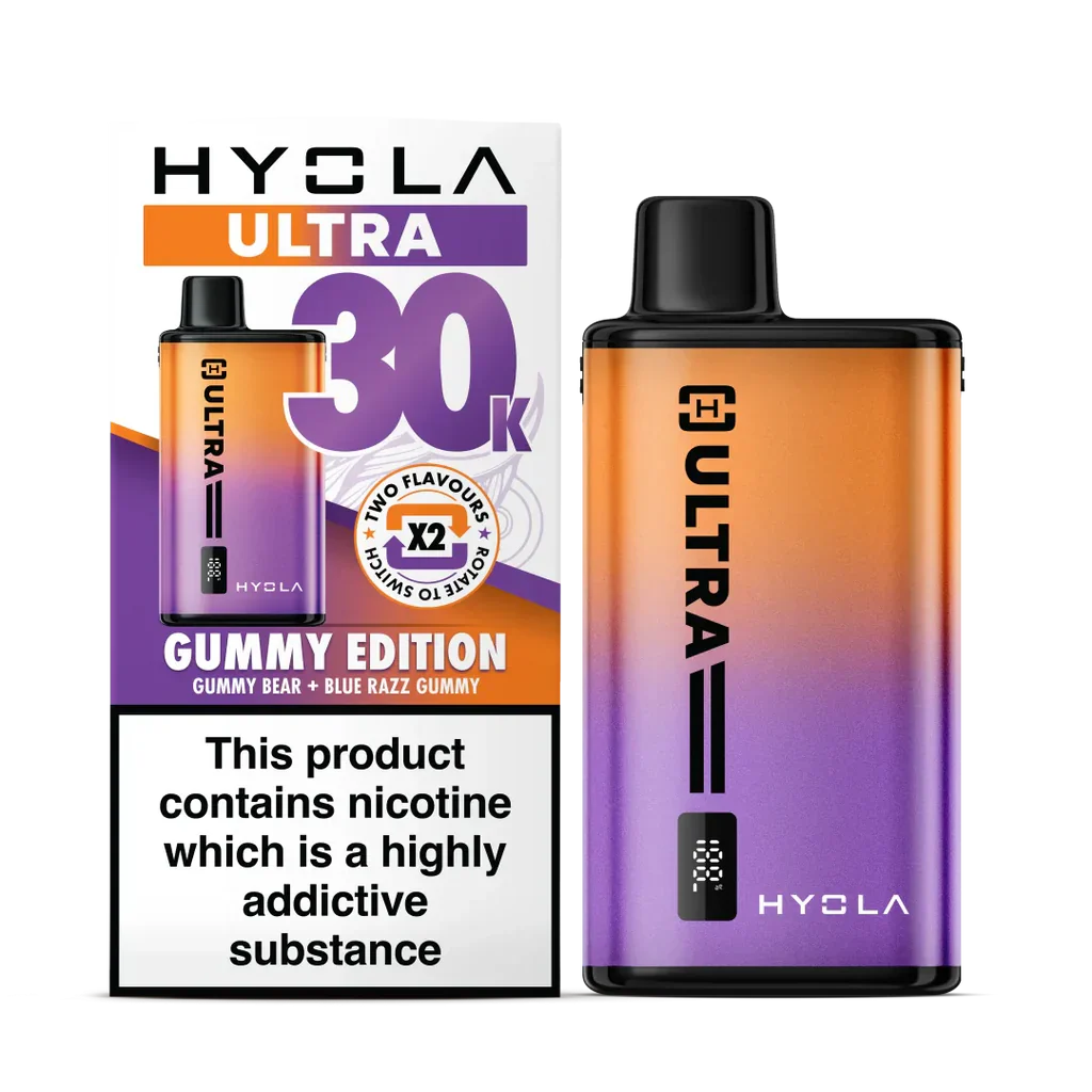 Hyola Ultra 30K Vape Kit Gummy Edition 30000 Puff Vape.