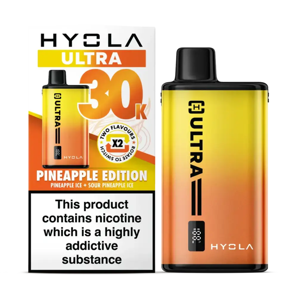 Hyola Ultra 30K Vape Kit Pineapple Edition 30000 Puff Vape.
