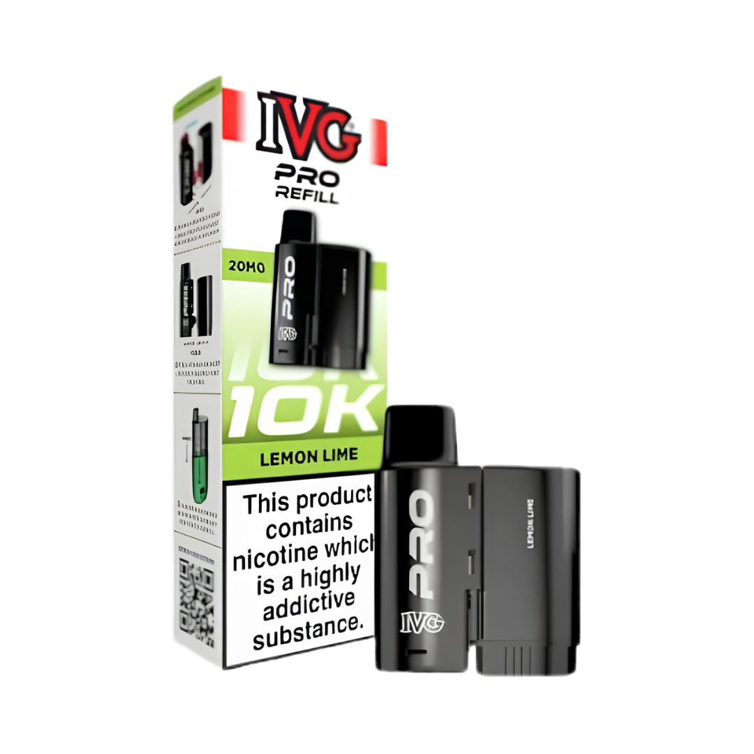 IVG Pro 10K Refill Pack Lemon Lime