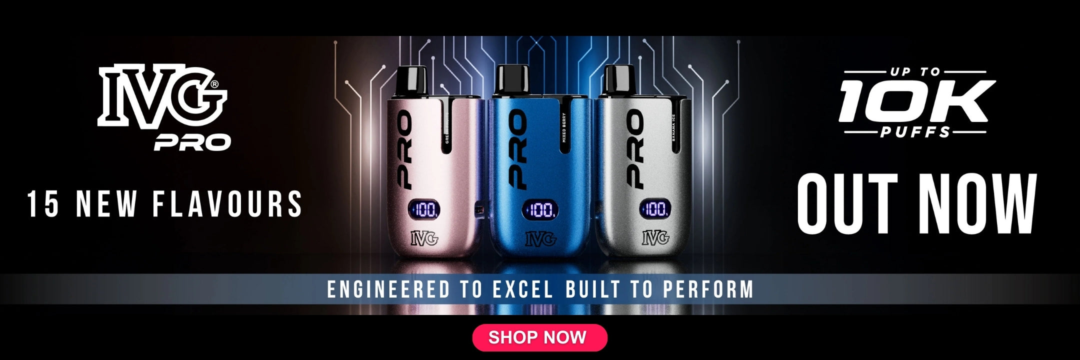 IVG Pro 12 prefilled pod vape kit and refill pods - Smokz.