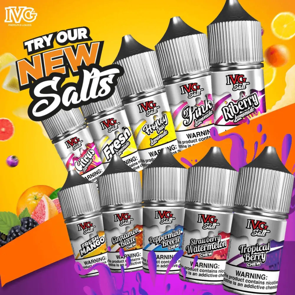 IVG Salt Apple Berry Crumble 10ml E-Liquid - Smokz Vape Store