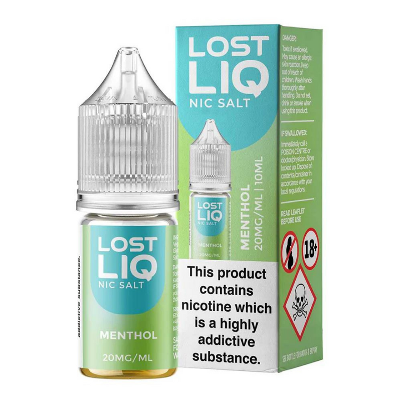 Lost Liq Nic Salt E-liquid Menthol