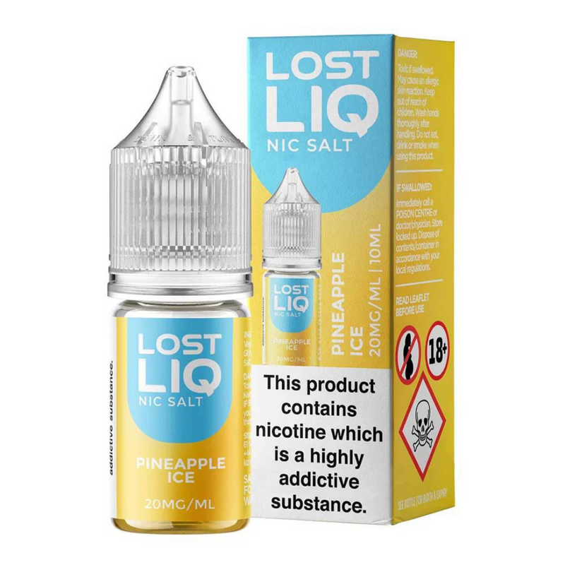 Lost Liq Nic Salt E-liquid Pineapple Ice