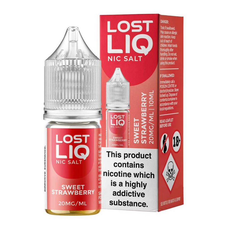 Lost Liq Nic Salt E-liquid Sweet Strawberry