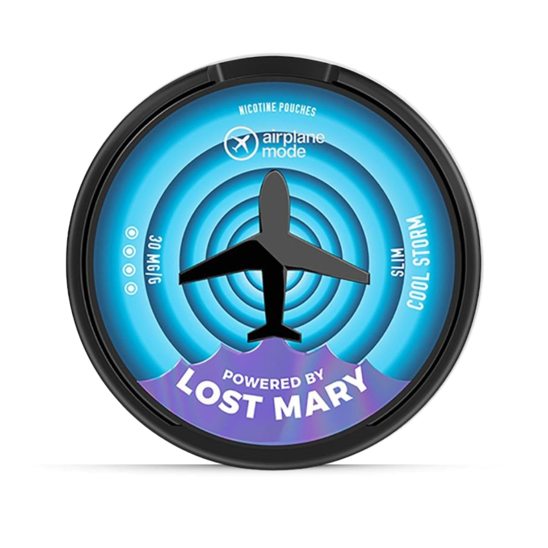 Lost Mary Airplane Mode Cool Storm Nicotine Pouches.