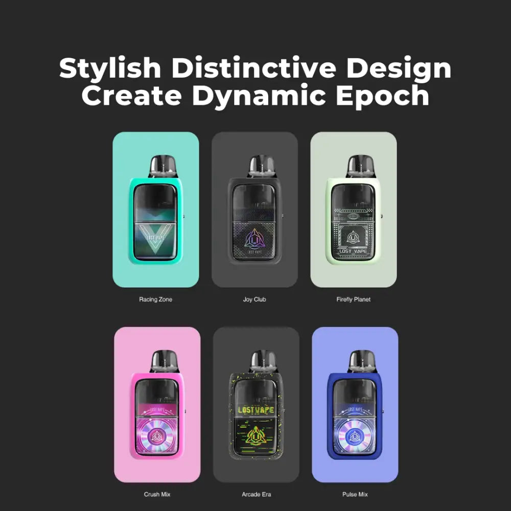 Stylish Lost Vape Ursa Epoch Vape Kit With Distinctive Design, Creating A Dynamic Echo