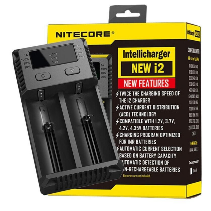 Nitecore New I2 Universal Dual Battery Charger