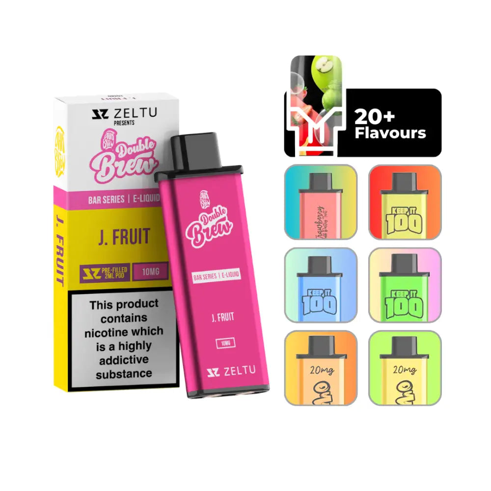 Zeltu X3 Pods J Fruit - Jackfruit - Smokz Vape Store.