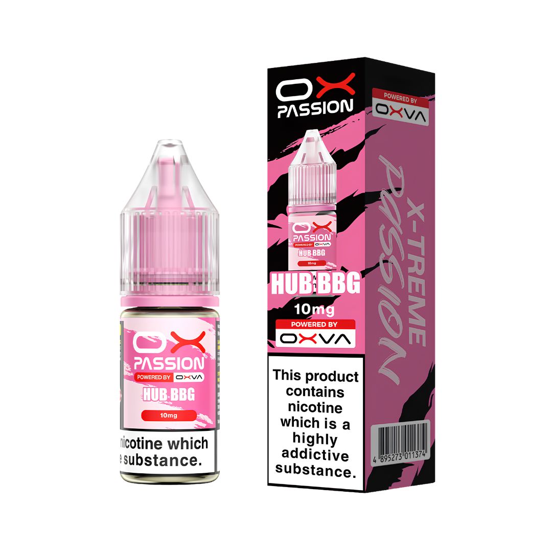 OXVA OX Passion Nic Salts Hub Bbg 10ml bottle