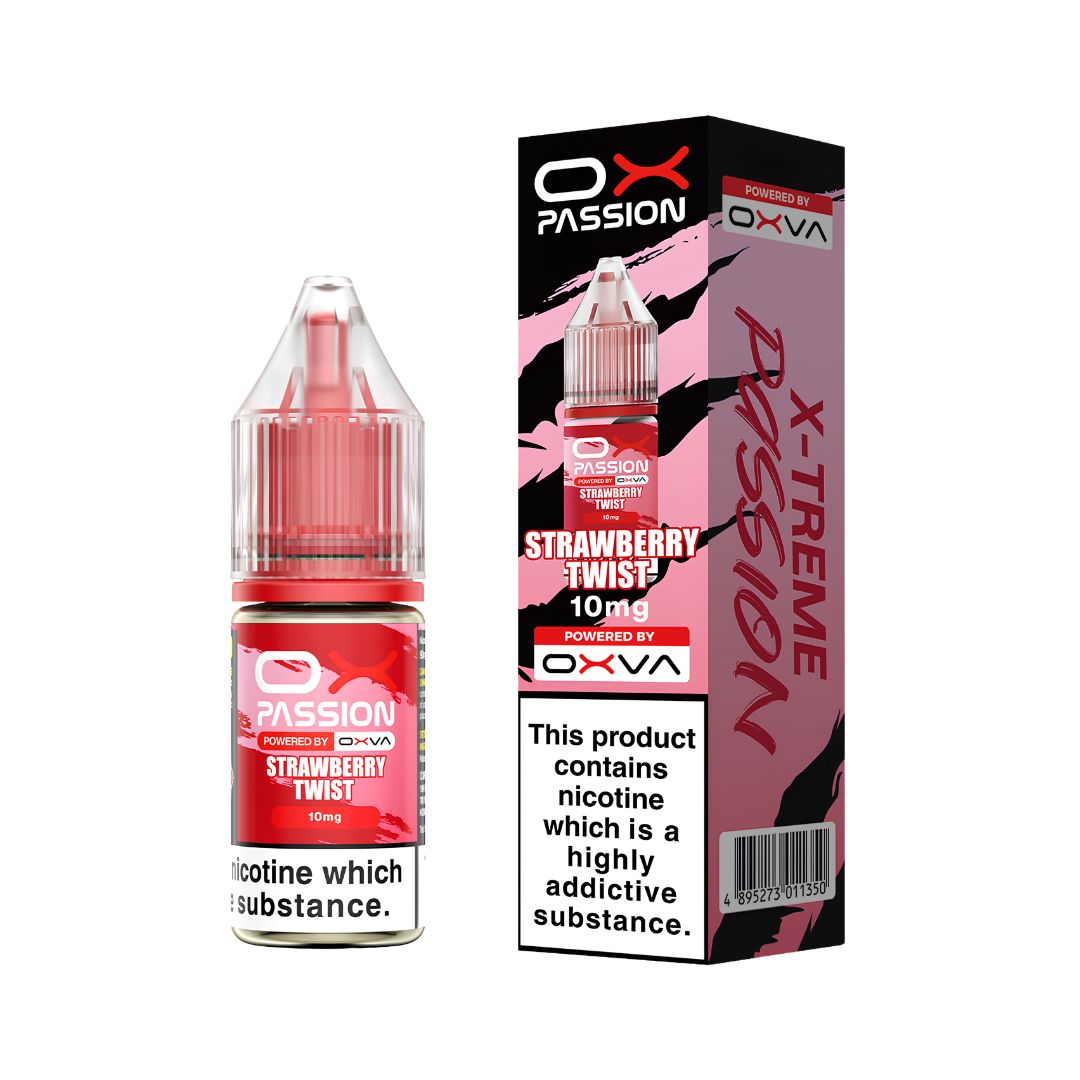 OXVA OX Passion Nic Salts Strawberry Twist 10ml