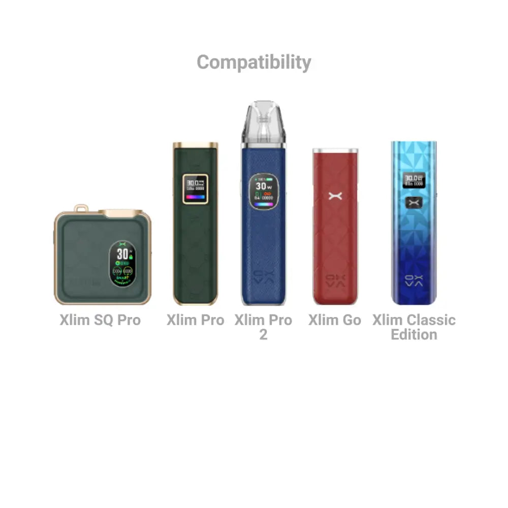 Oxva Xlim Ez Refillable Vape Cartridge Vape Kit Compatibility - Smokz Vape Store.
