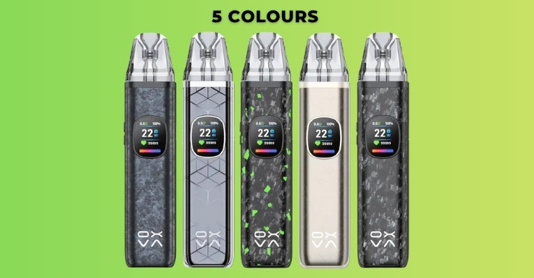 Oxva Xlim Pro 2 DNA Pod Vape Kit Colours.