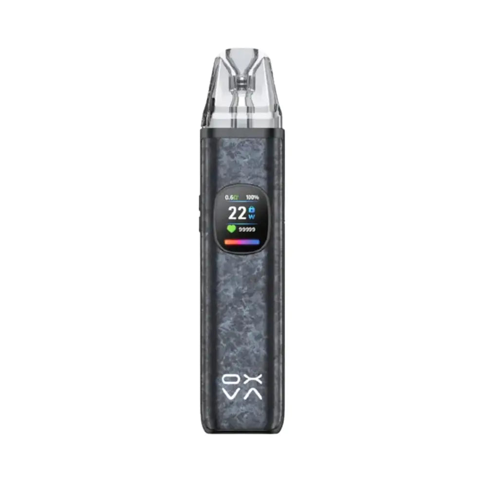 Oxva Xlim Pro 2 DNA Pod Vape Kit Frosted Titanium Blue.

