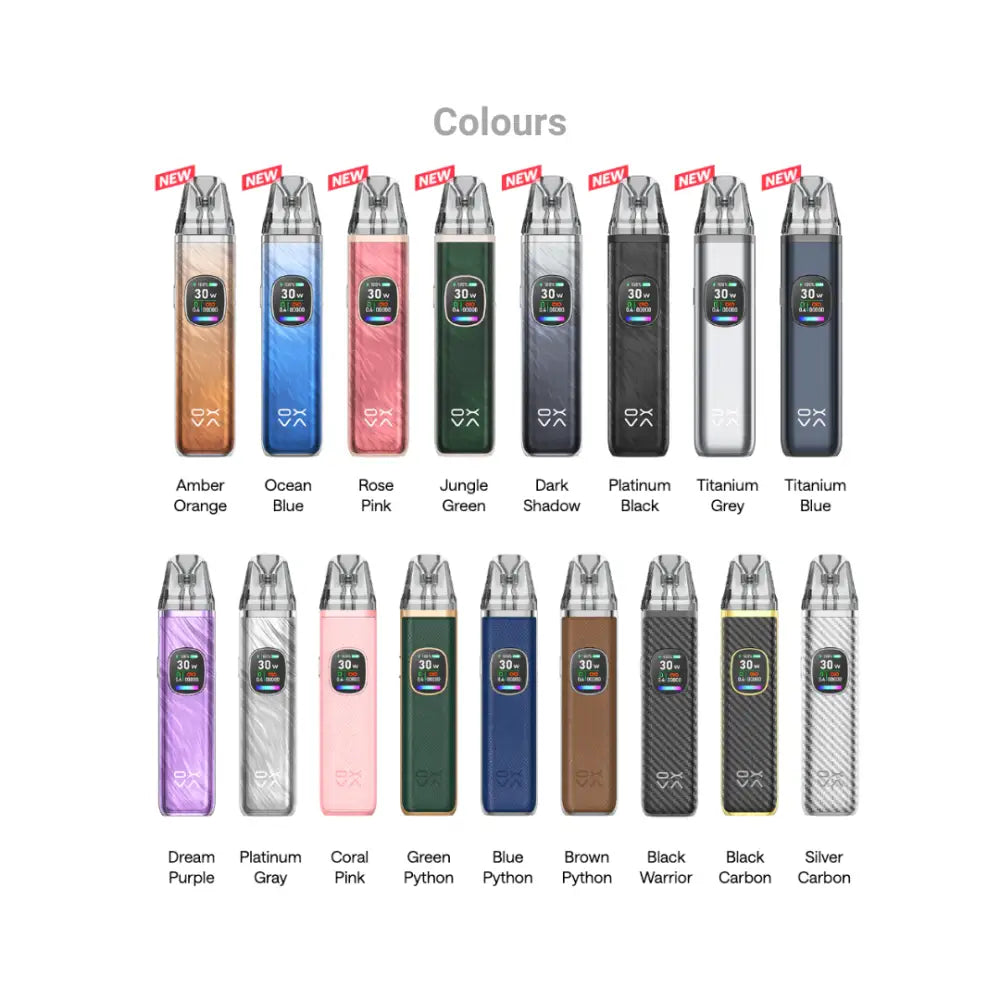 Oxva Xlim Pro 2 Vape Pod Kit - Colours - Smokz Vape Store.