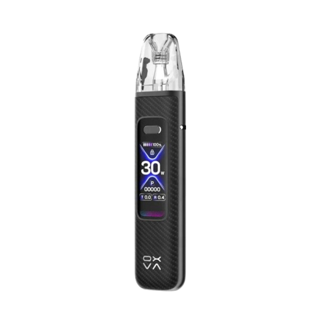 Oxva Xlim Pro 3 Vape Pod Kit Black Leather.
