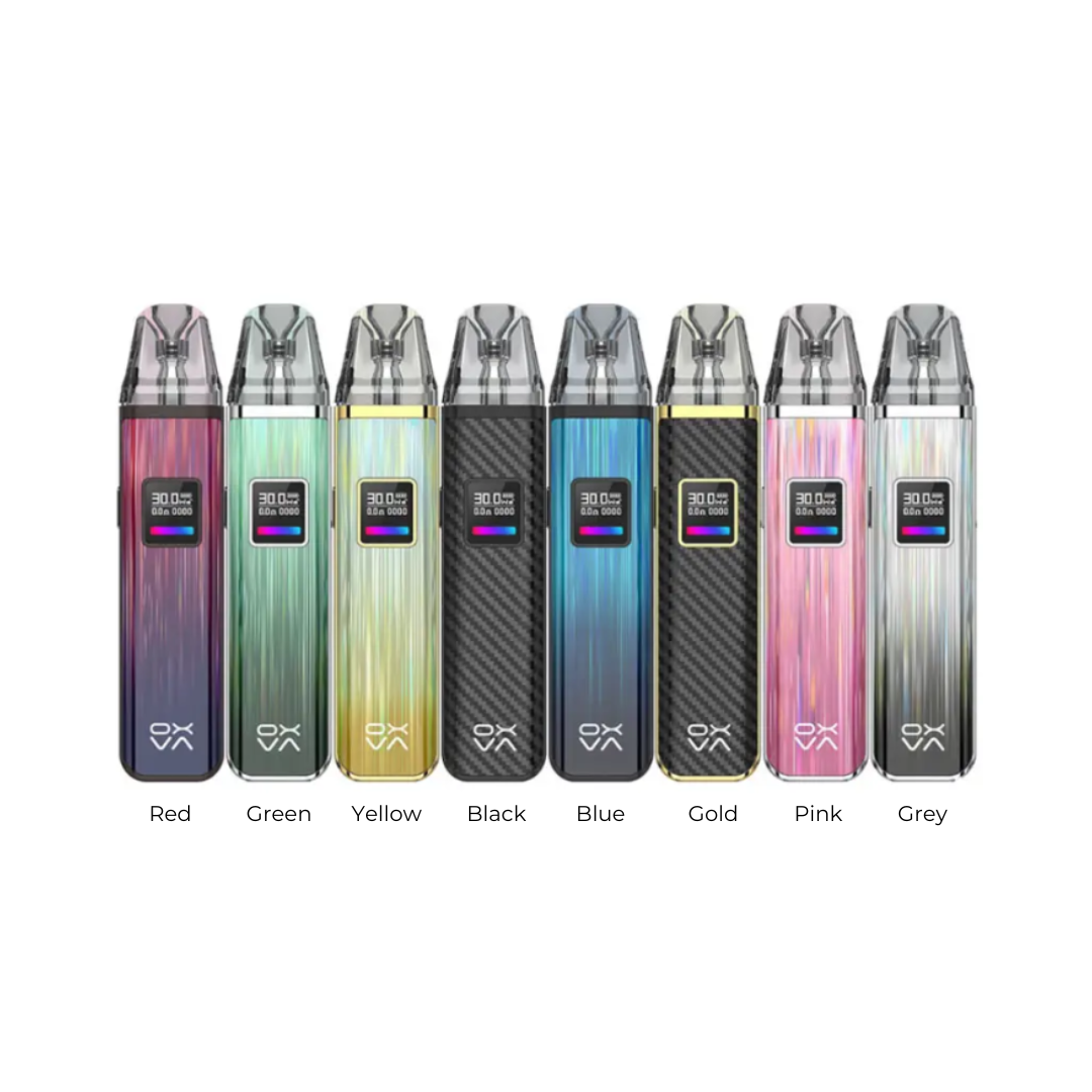 Oxva Xlim Pro Vape Kit Colours.