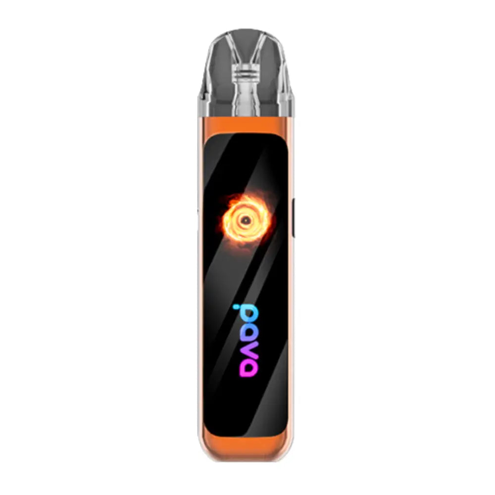 PAVA Horiz Pro Vape Kit in orange.