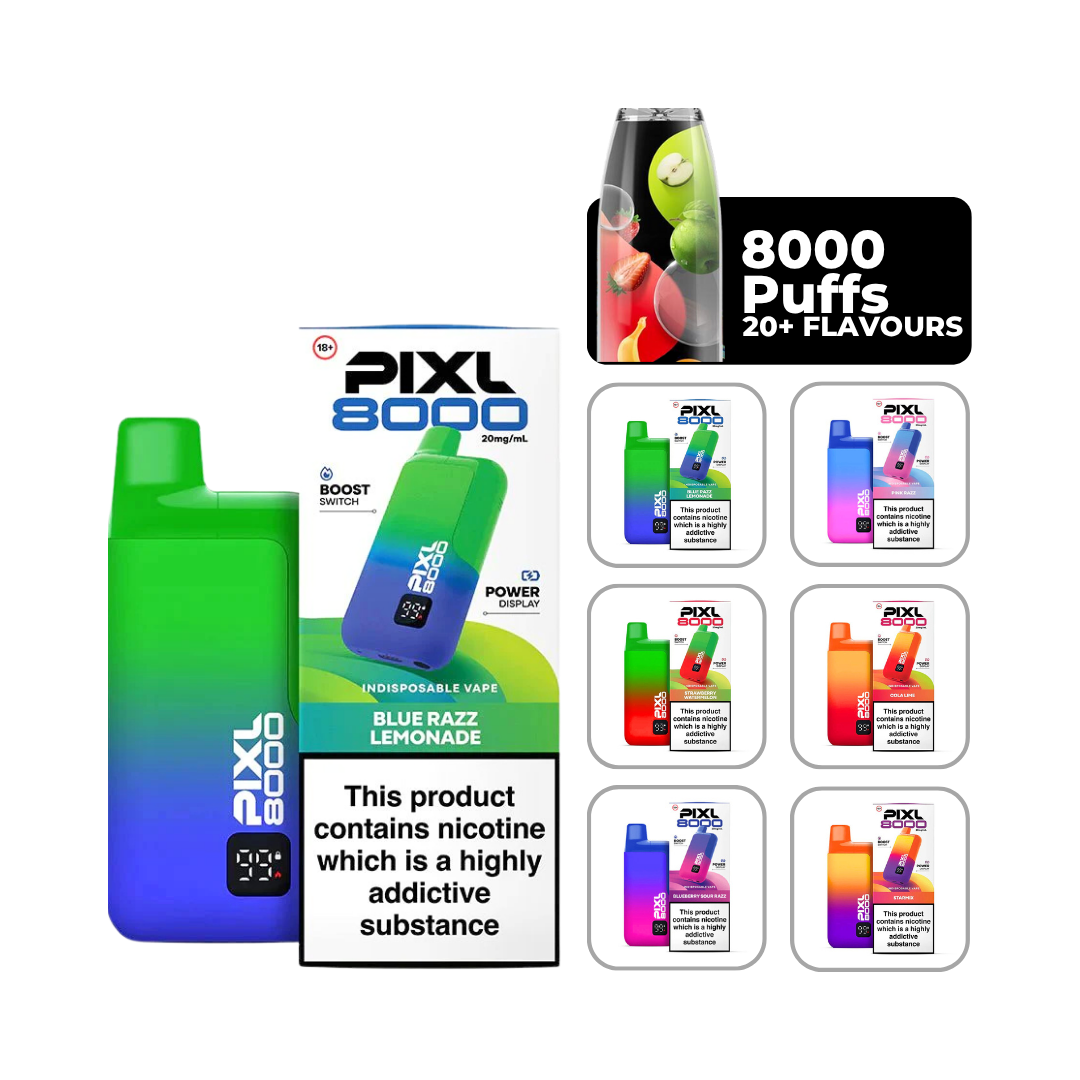 Pixl 8000 Vape Kit – 8000 Puff.