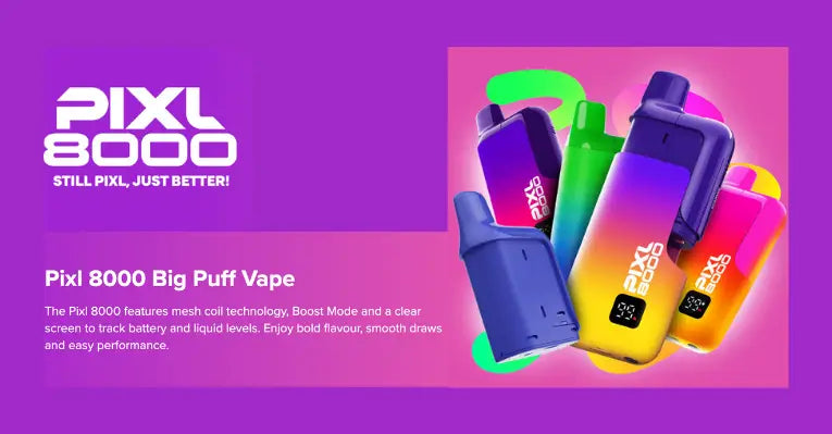 Pixl 8000 Vape Kit – 8000 Puff Product Details - 3.