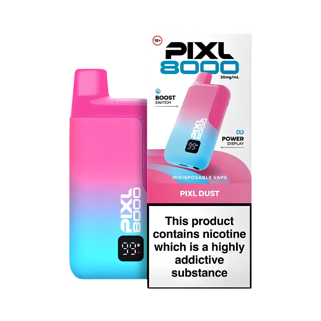 Pixl 8000 Vape Prefilled Kit Pixl Dust.