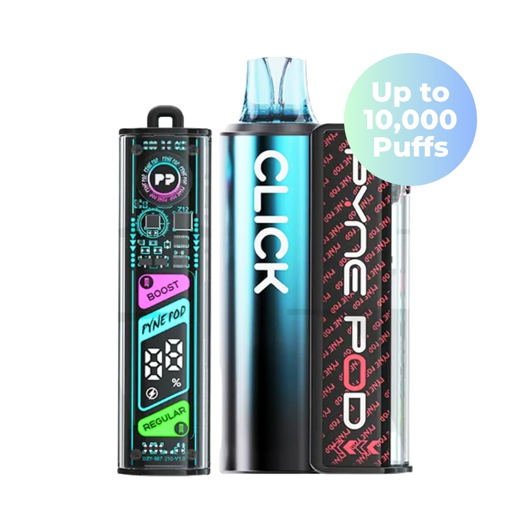 Pyne Pod Click 10K Prefilled Pod Vape Kit.