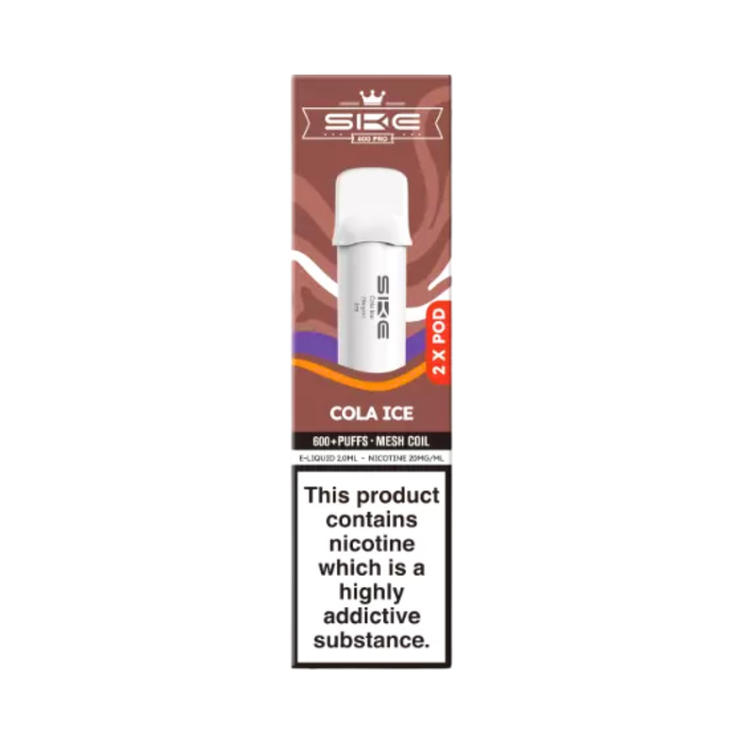 Ske Crystal 600 Pro Pods Cola Ice.
