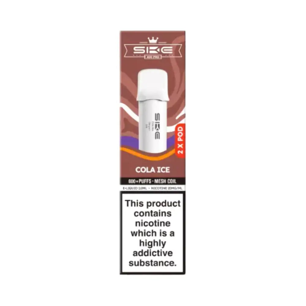 Ske Crystal 600 Pro Pods Cola Ice.
