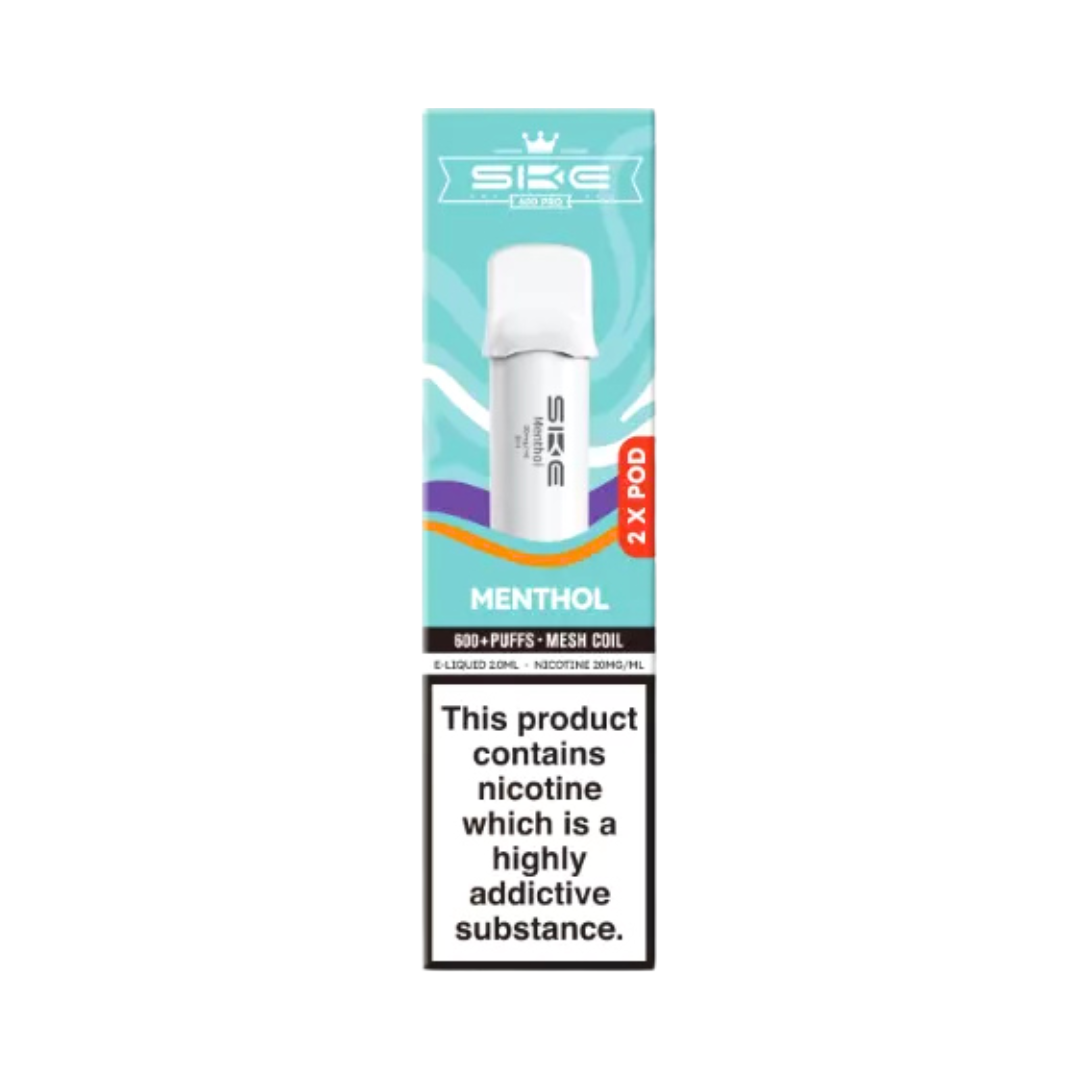 Ske Crystal 600 Pro Pods Menthol.