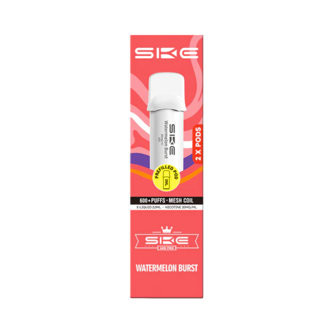 Ske Crystal 600 Pro Pods Watermelon Burst.