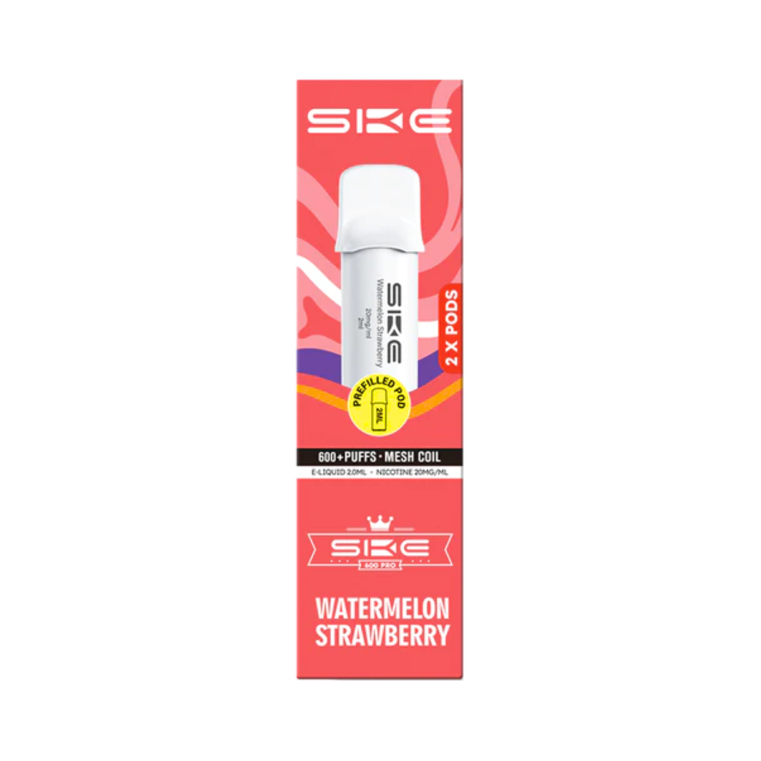 Ske Crystal 600 Pro Pods Watermelon Strawberry.