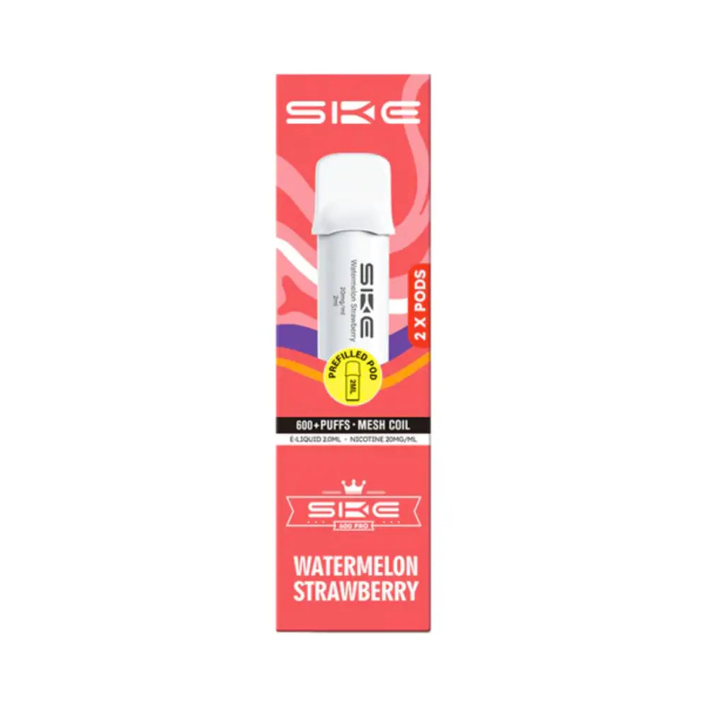 Ske Crystal 600 Pro Pods Watermelon Strawberry.