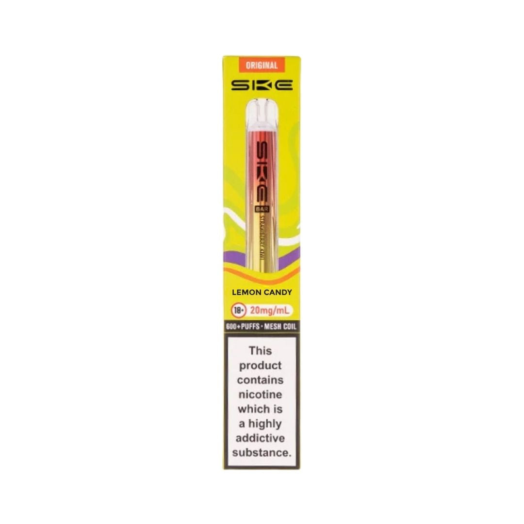 SKE Crystal Original Lemon Candy 600 Prefilled Pod Kit