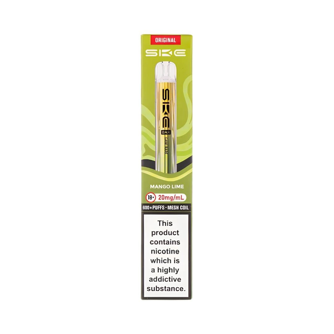SKE Crystal Original Mango Lime 600 Prefilled Pod Kit