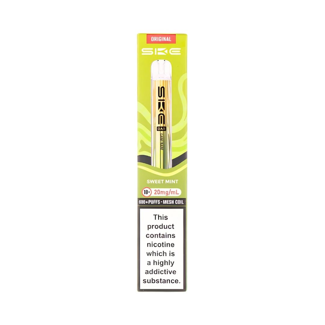 SKE Crystal Original Sweet Mint 600 Prefilled Pod Kit - Smokz Vape Store
