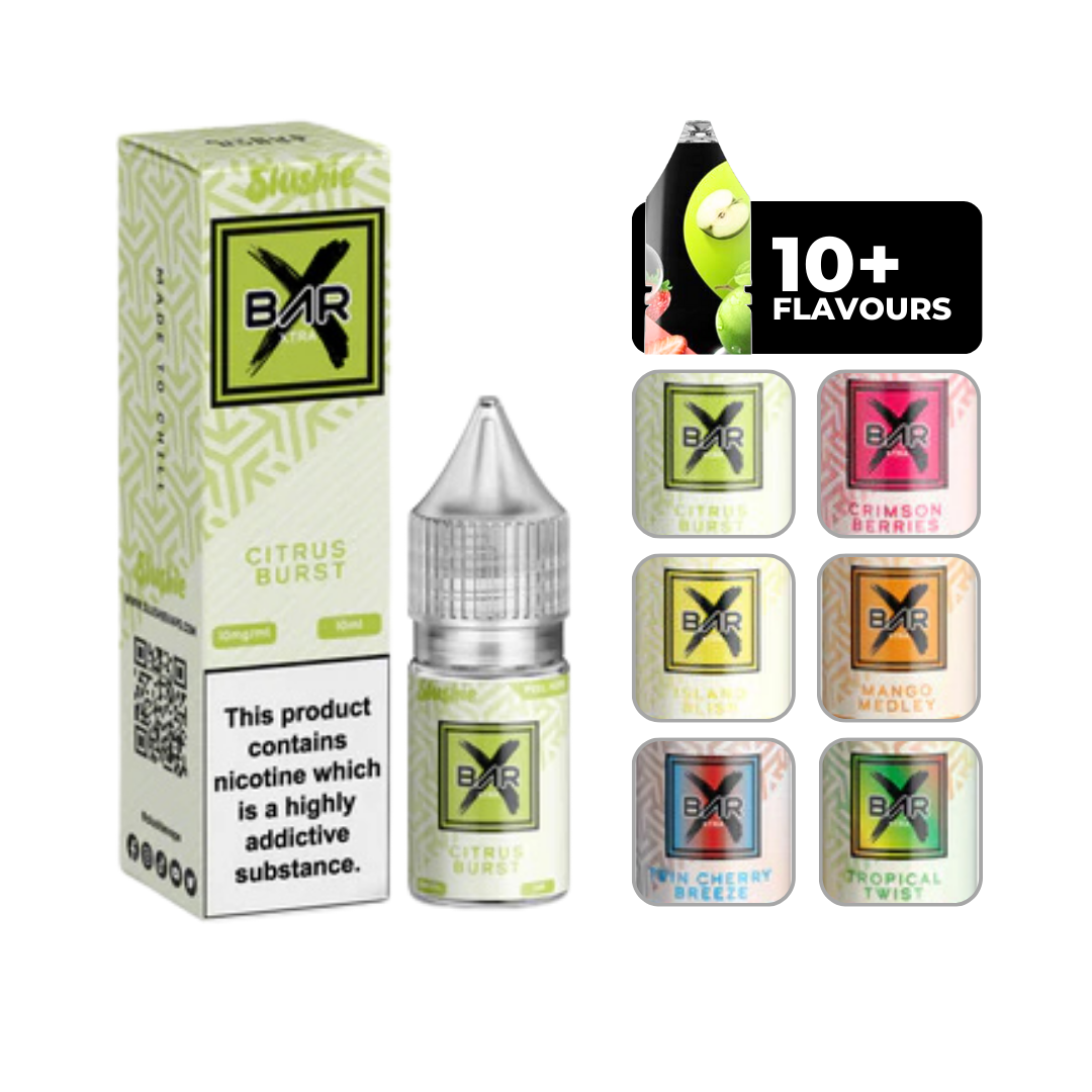 Slushie Bar Xtra Citrus Burst Nic Salt 10ml E-liquid.