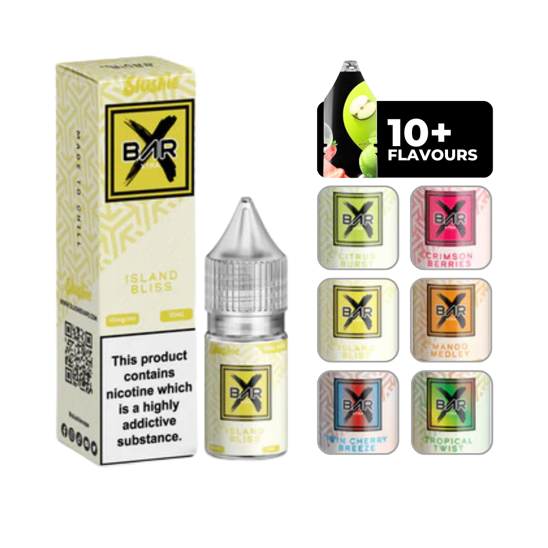 Slushie Bar Xtra Island Bliss Nic Salt 10ml E-Liquid.