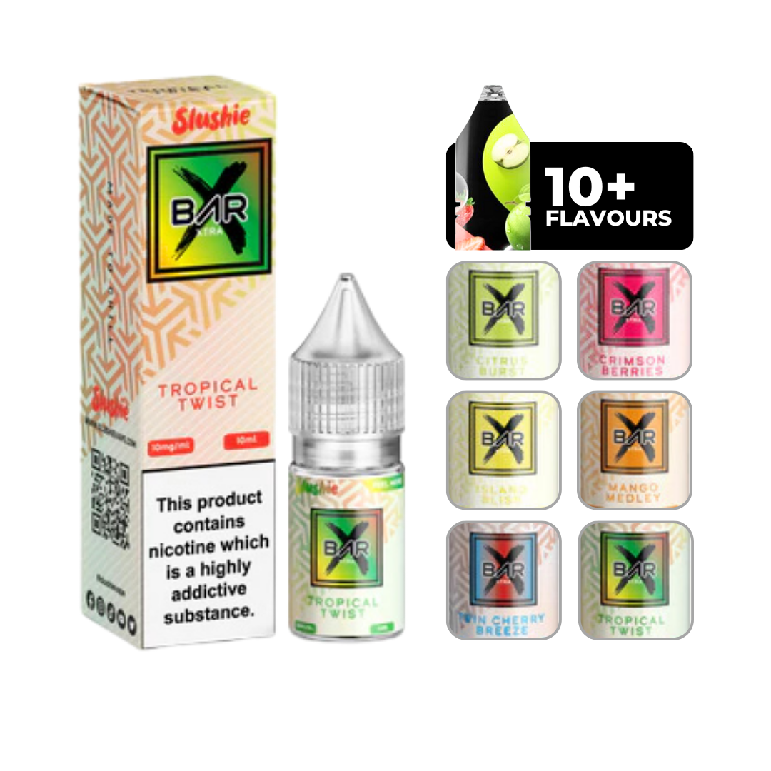 Slushie Bar Xtra Tropical Twist Nic Salt 10ml E-Liquid.