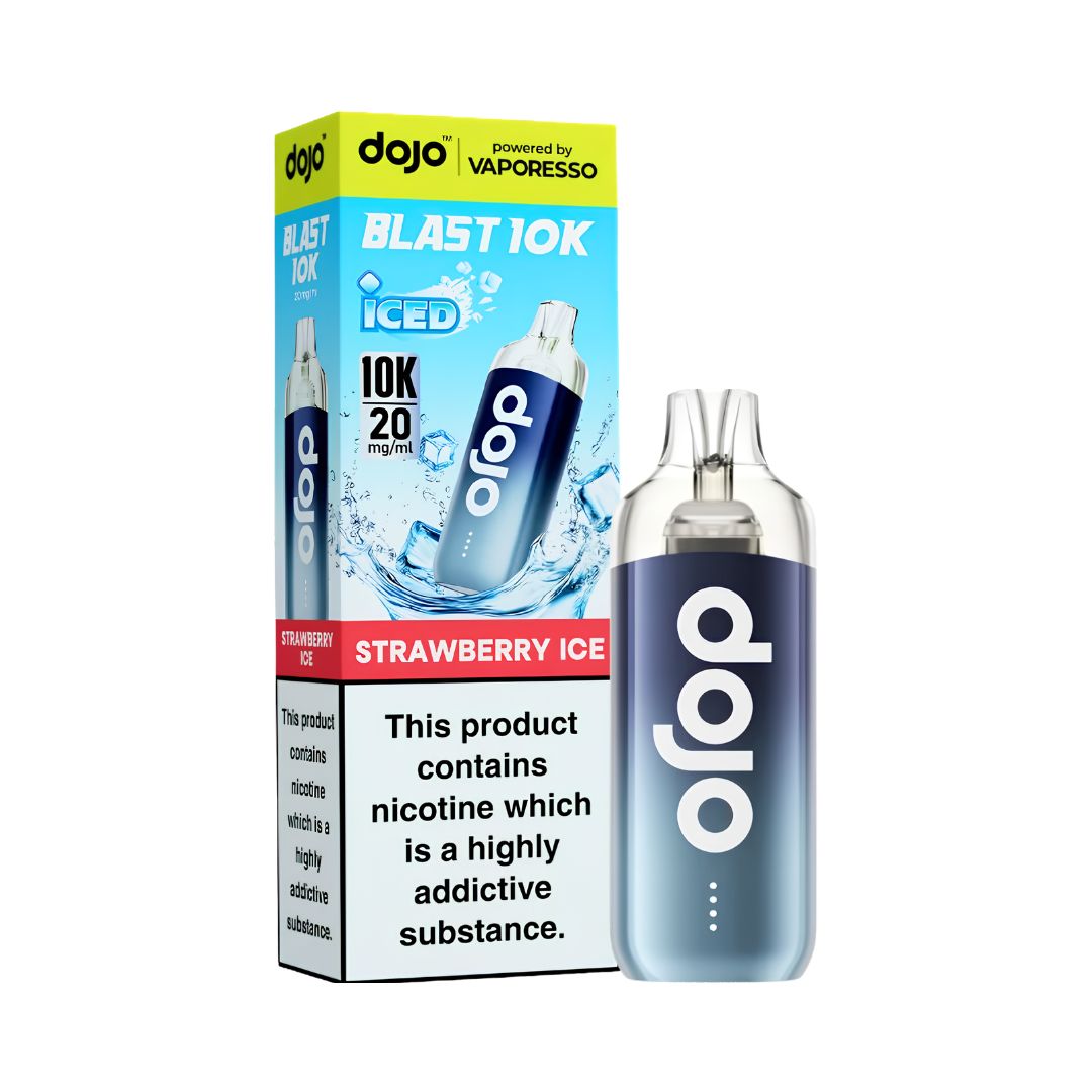 Strawberry Ice Dojo Blast 10K Prefilled Pod Vape Kit