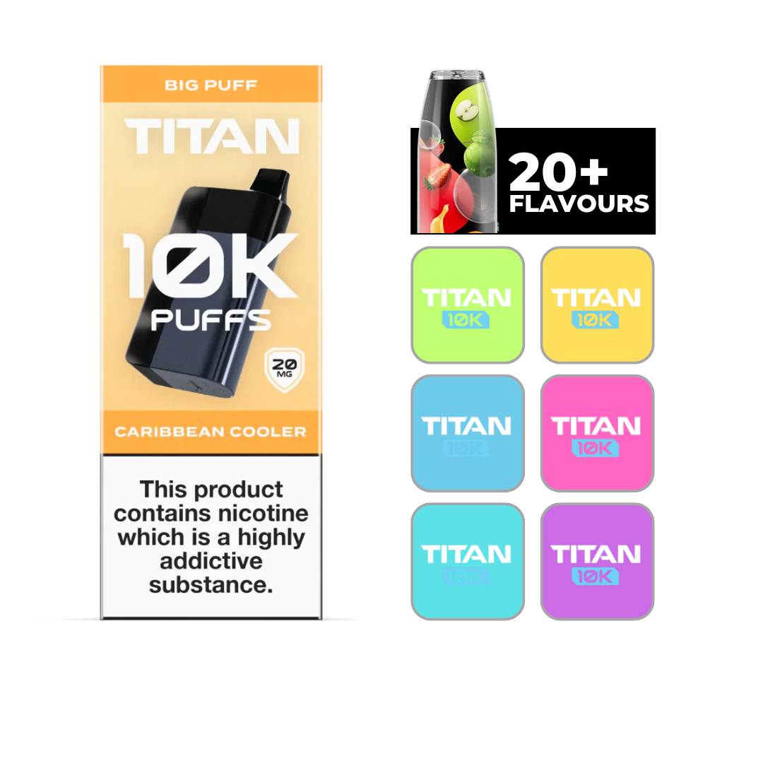 Titan 10K Vape Caribbean Cooler.