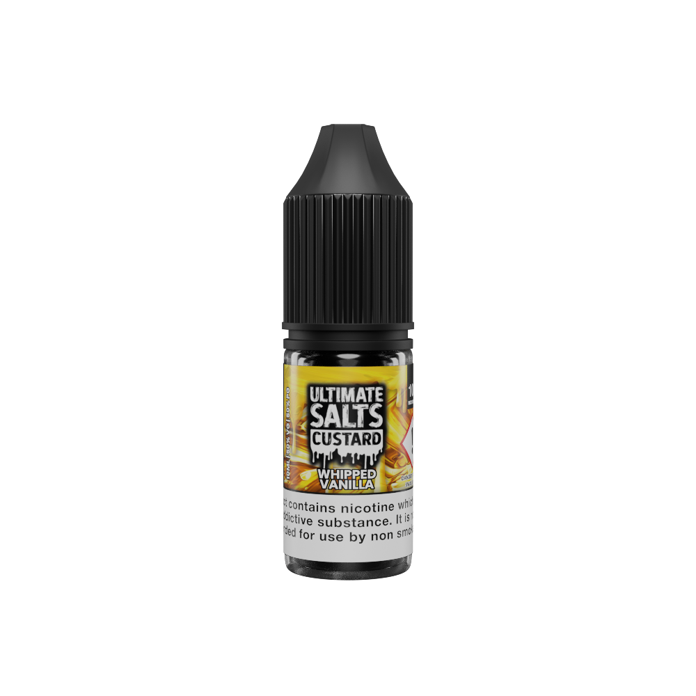 Ultimate Juice Vanilla Whipped Nic Salt – 10ml | 10mg & 20mg - 10mg - Nic Salt E-Liquid
