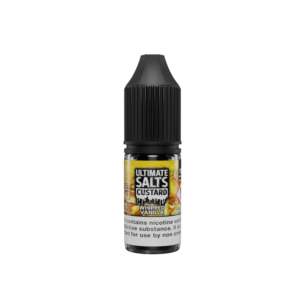 Ultimate Juice Vanilla Whipped Nic Salt – 10ml | 10mg & 20mg - 10mg - Nic Salt E-Liquid