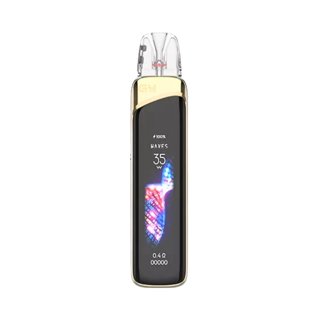 Uwell Caliburn G4 Pro Vape Pod Kit Desert Gold.
