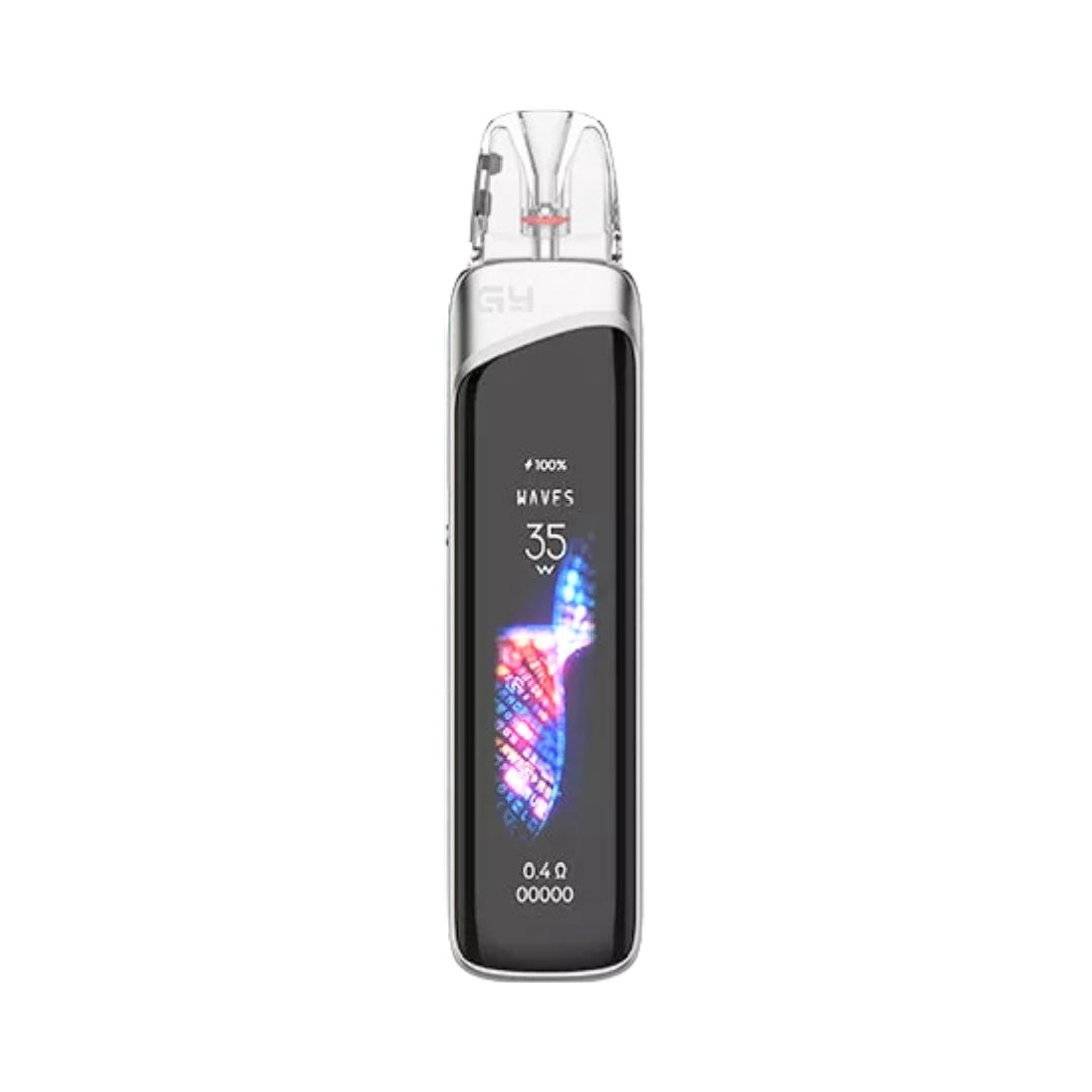 Uwell Caliburn G4 Pro Vape Pod Kit Pearl Silver.
