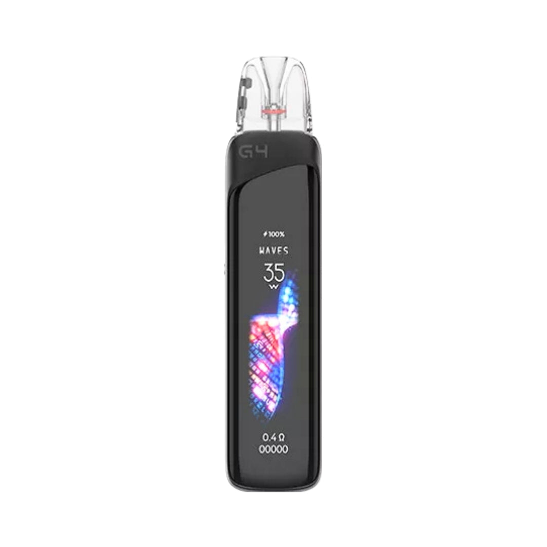 Uwell Caliburn G4 Pro Vape Pod Kit Stripe Black.
