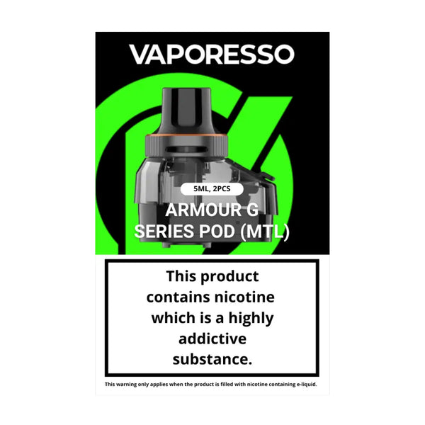 vaporesso armour g coil Vaporesso Armour G 5ml Pods | Buy Vaporizers UK