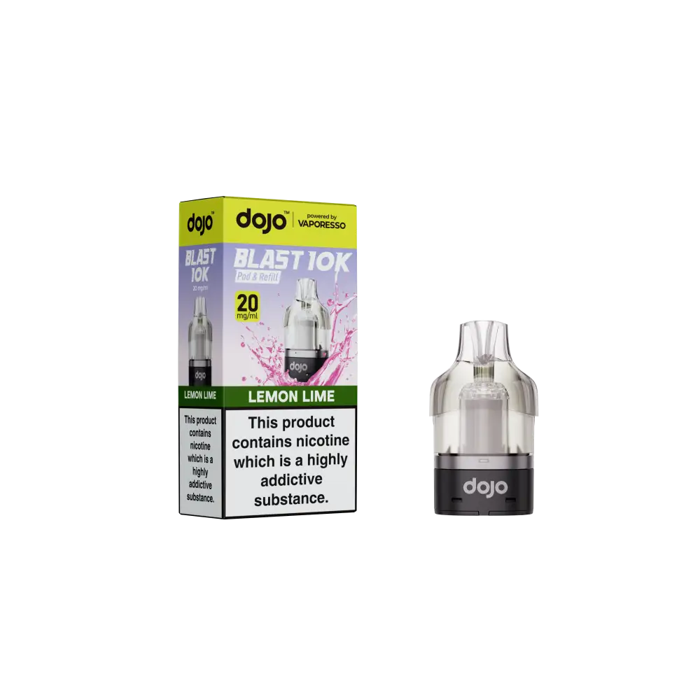 Vaporesso Dojo Blast 10K Replacement Pod - Lemon Lime - Replacement Pod
