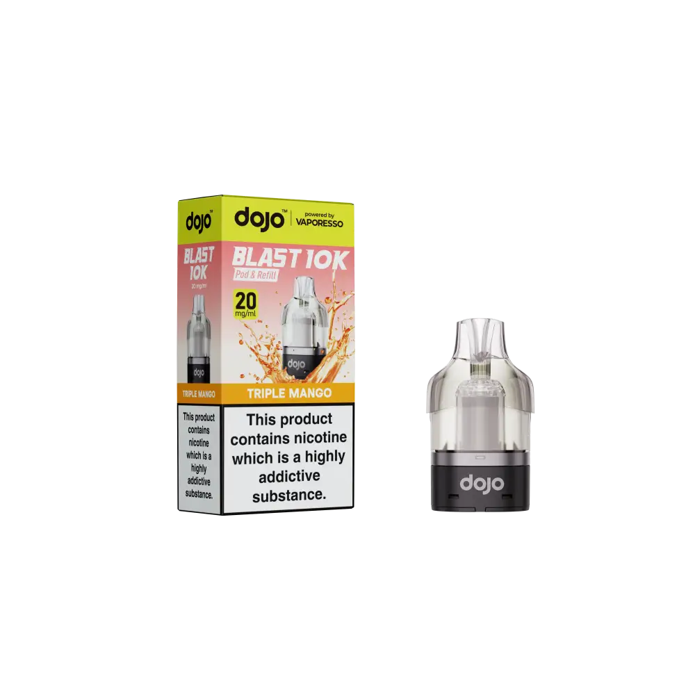 Vaporesso Dojo Blast 10K Replacement Pod - Triple Mango - Replacement Pod